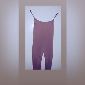 Brown long jumpsuit